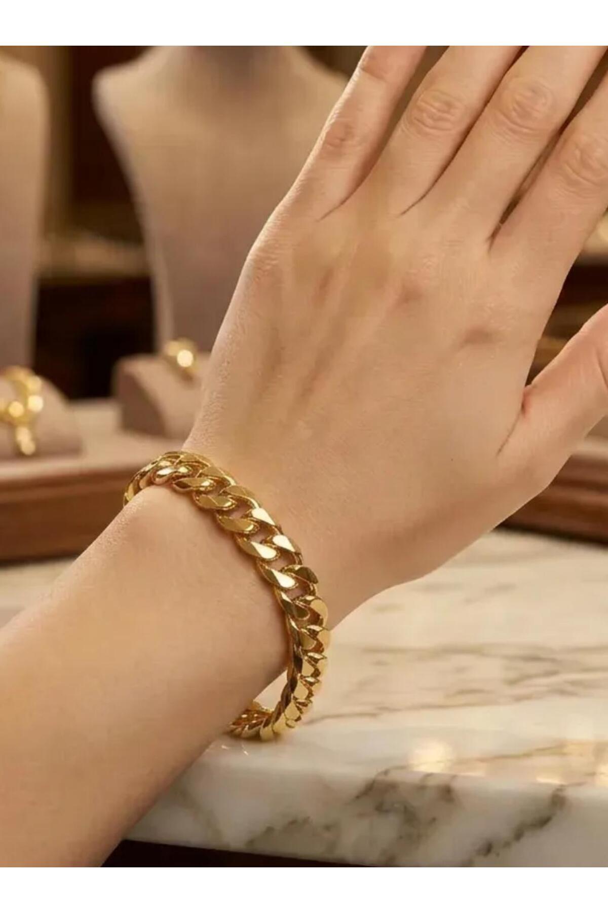 VİP 14K ÇELİK ZİNCİR BİLEKLİK